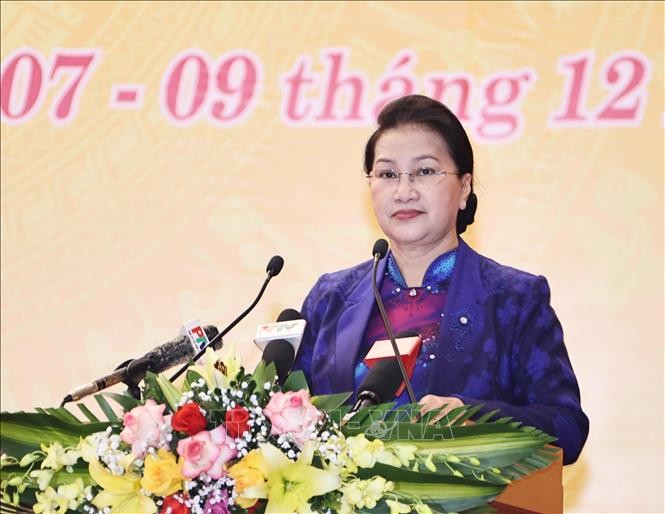 Chủ tịch Quốc hội Nguyễn Thị Kim Ngân dự Kỳ họp Hội đồng nhân dân tỉnh Phú Thọ - ảnh 2