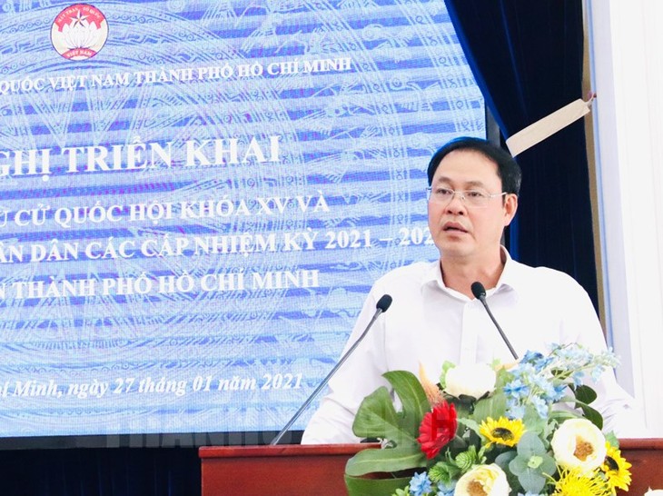 Thành phố Hồ Chí Minh triển khai công tác bầu cử đại biểu Quốc hội và Hội đồng Nhân dân các cấp - ảnh 1