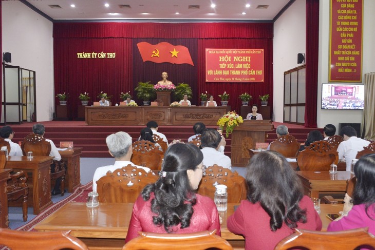 Chủ tịch Quốc hội Nguyễn Thị Kim Ngân: Xây dựng Cần Thơ trở thành đô thị hạt nhân vùng Đồng bằng Sông Cửu Long - ảnh 1