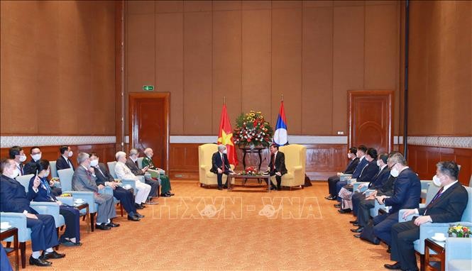 Hoạt động của Tổng Bí thư, Chủ tịch nước Lào Thongloun Sisoulith trong chuyến thăm chính thức Việt Nam - ảnh 2