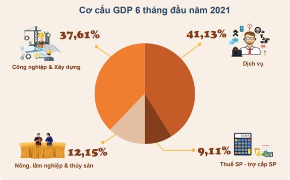 Kinh tế Việt Nam tăng trưởng khá trong 6 tháng đầu năm 2021 - ảnh 1