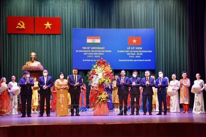 Kỷ niệm 50 năm thiết lập quan hệ ngoại giao Việt Nam - Ấn Độ - ảnh 1
