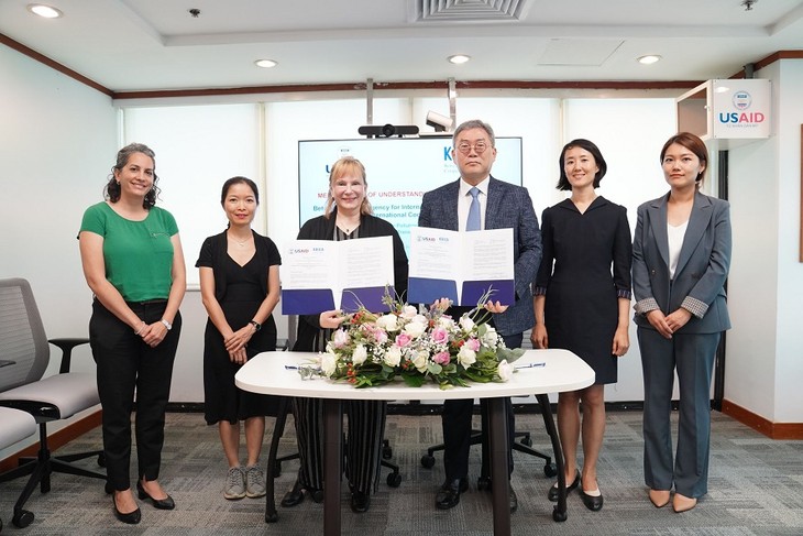 USAID và KOICA ký bản ghi nhớ đầu tiên tại Việt Nam về biến đổi khí hậu và bảo vệ môi trường - ảnh 1
