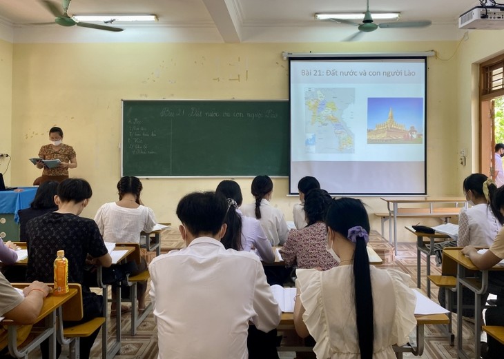 Tỉnh Sơn La quan tâm đào tạo lưu học sinh Lào - ảnh 1