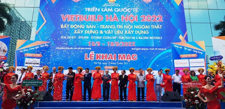 Khai mạc Triển lãm Quốc tế VIETBUILD Hà Nội 2022 lần thứ hai  - ảnh 1