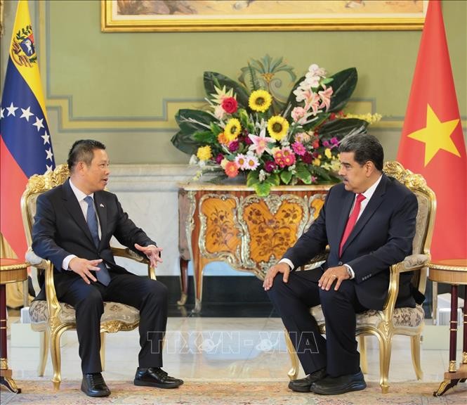 Venezuela quyết tâm làm sâu sắc hơn nữa quan hệ hữu nghị, hợp tác nhiều mặt với Việt Nam - ảnh 1