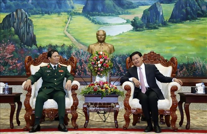 Hợp tác quốc phòng là trụ cột quan trọng của mối quan hệ hữu nghị Việt Nam - Lào - ảnh 1