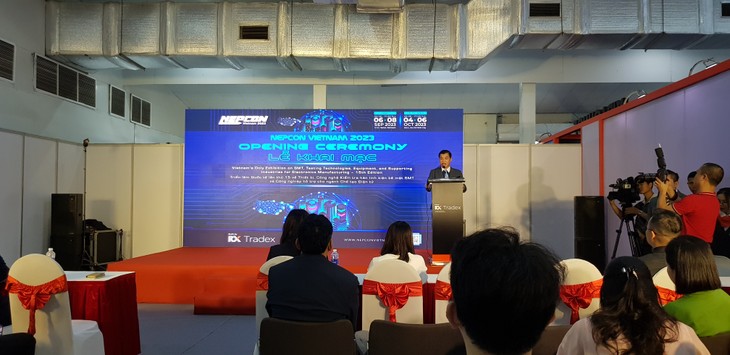 Khai mạc triển lãm điện tử quốc tế - NEPCON Việt Nam 2023 - ảnh 1