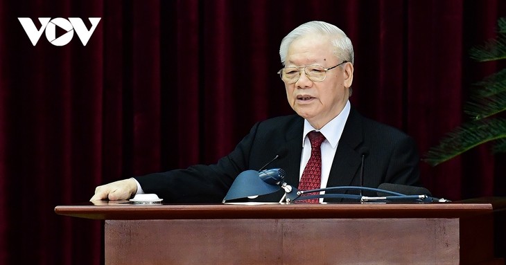 Toàn văn phát biểu của Tổng Bí thư Nguyễn Phú Trọng bế mạc Hội nghị lần thứ 8 Ban Chấp hành Trung ương Đảng khoá XIII  - ảnh 1