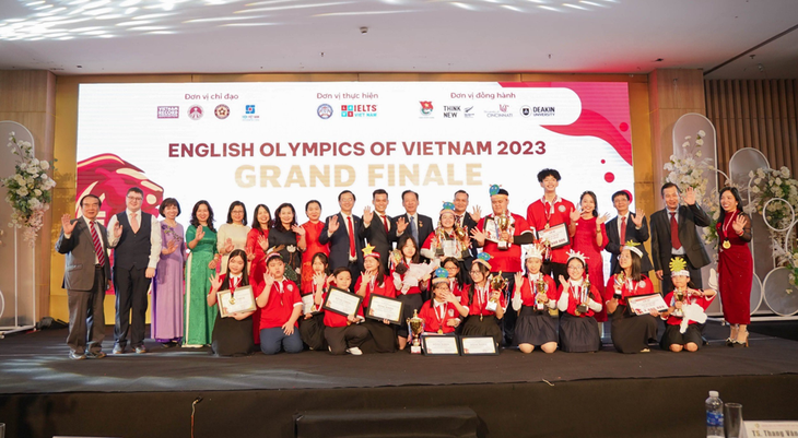 English Olympics of Vietnam 2023 thắp sáng tài năng thanh niên Việt Nam - ảnh 1