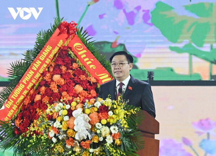 Kỷ niệm 60 năm ngày Chủ tịch Hồ Chí Minh về thăm tỉnh Thái Nguyên  - ảnh 1