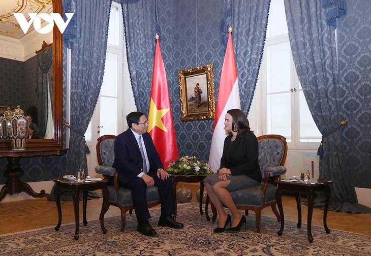 Thủ tướng Phạm Minh Chính hội kiến Tổng thống Hungary Katalin Novak - ảnh 1