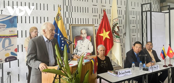 Học giả Venezuela ca ngợi Chủ tịch Hồ Chí Minh và Đảng Cộng sản Việt Nam - ảnh 1