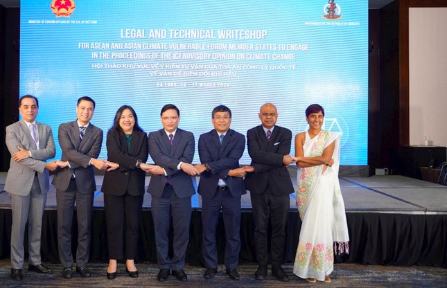 Việt Nam tham gia thủ tục ý kiến tư vấn của tòa án ICJ về biến đổi khí hậu - ảnh 1