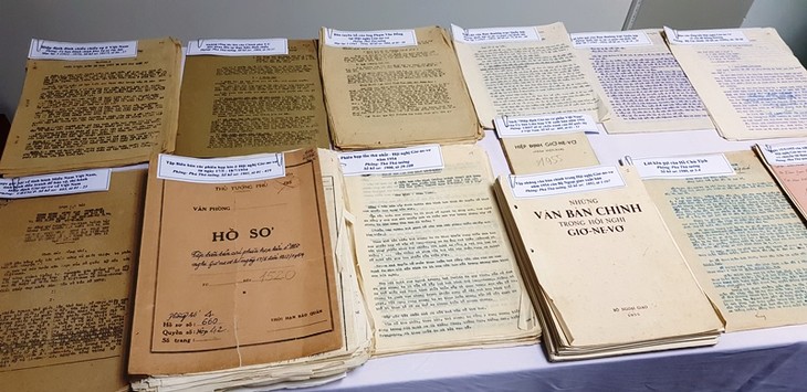 Giới thiệu tài liệu lưu trữ quốc gia về chiến dịch Điện Biên Phủ và hội nghị Geneva - ảnh 3