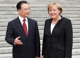  Kanselir Jerman Angela Merkel melakukan kunjungan di Tiongkok - ảnh 1