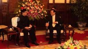Presiden Vietnam Truong Tan Sang menerima para Duta Besar yang menyampaikan surat mandat - ảnh 1