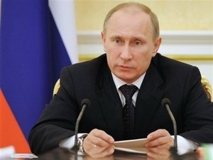 Presiden terpilih Vladimir Putin melakukan konsultasi untuk membentuk pemerintah baru - ảnh 1