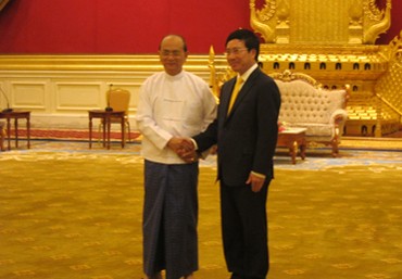 Menteri Luar Negeri VN Pham Binh Minh mengunjungi Myanmar - ảnh 1
