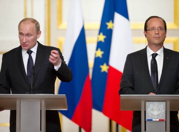 Rusia dan Perancis berselisih tentang solusi terhadap krisis di Suriah - ảnh 1