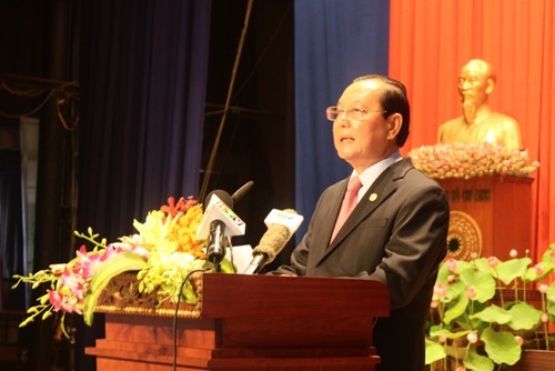 Acara peringatan ult ke-50 penggalangan hubungan diplomatik Vietnam-Laos di kota Ho Chi Minh - ảnh 1