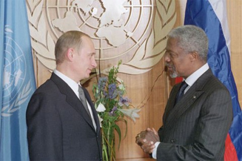 Rusia mendukung secara kuat rencana perdamaian bagi Suriah dari Kofi Annan - ảnh 1