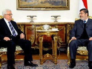 Mesir dan Palestina berbahas tentang perdamaian di Timur Tengah - ảnh 1