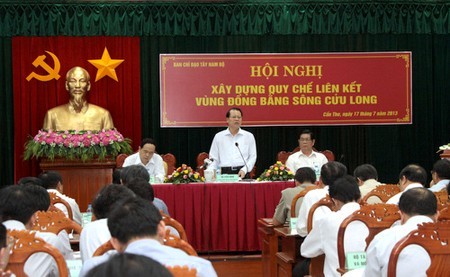 Menyusun peraturan konektivitas daerah dataran rendah sungai Mekong - ảnh 1
