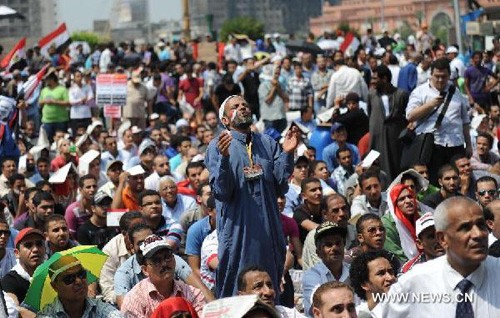 Faksi Islam mengadakan demonstrasi lagi di Mesir - ảnh 1