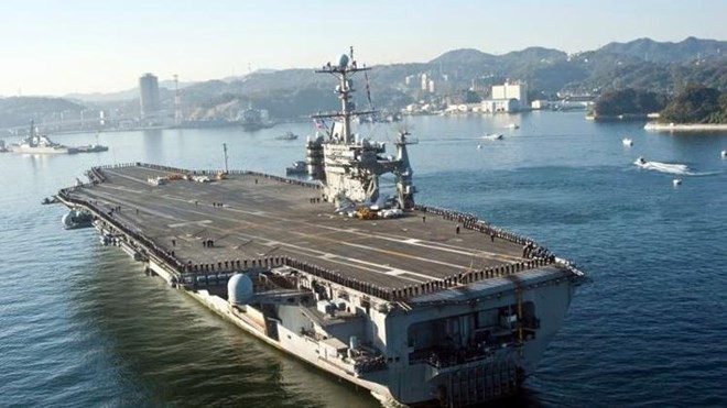 Republik Korea, AS melakukan latihan angkatan laut bersama - ảnh 1