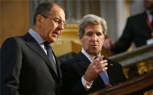 Para Menteri Rusia dan AS melakukan pembicaraan per telepon tentang situasi di Ukraina - ảnh 1