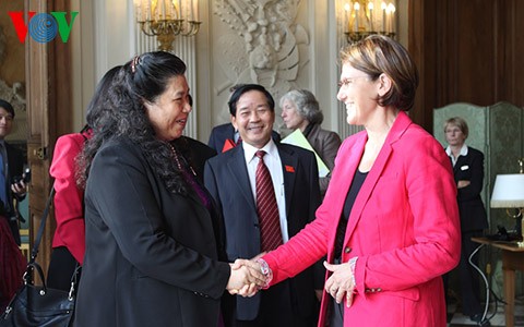 Wakil Ketua MN Tong Thi Phong mengunjungi Perancis - ảnh 1