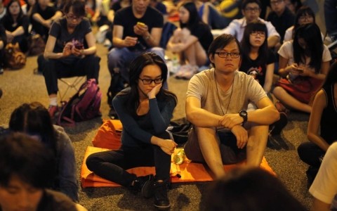Pemerintahan Hong Kong (Tiongkok) menunda dialog dengan kaum mahasiswa - ảnh 1