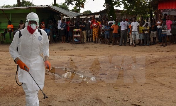 Sekjen PBB, Ban Ki-moon mengunjungi sarangan wabah Ebola - ảnh 1