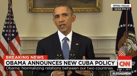 Presiden AS berkomitmen mendorong melonggarkan embargo terhadap Kuba - ảnh 1