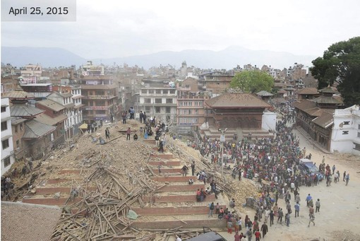  Jumlah korban akibat gempa bumi di Nepal terus meningkat - ảnh 1