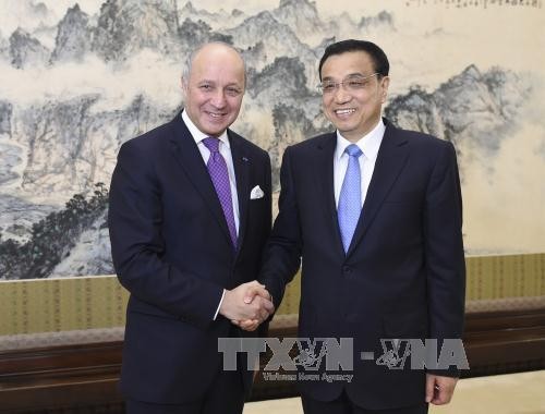 Tiongkok dan Perancis sepakat memperkuat kerjasama di banyak bidang - ảnh 1