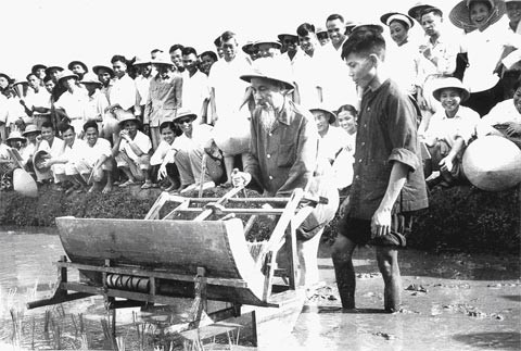 Peringatan ultah hari lahir ke-125 Presiden Ho Chi Minh  - ảnh 7