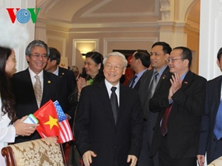 Kedubes Vietnam di AS dalam mendorong hubungan kemitraan komprehensif Vietnam- AS - ảnh 1