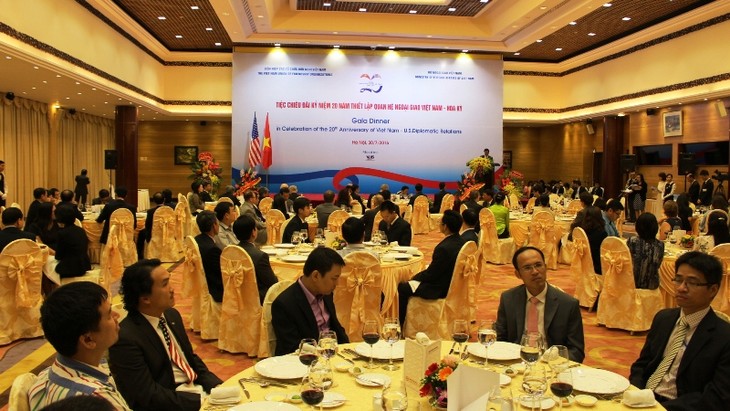 Resepsi memperingati ultah ke-20 normalisasi hubungan diplomatik Vietnam-AS - ảnh 1