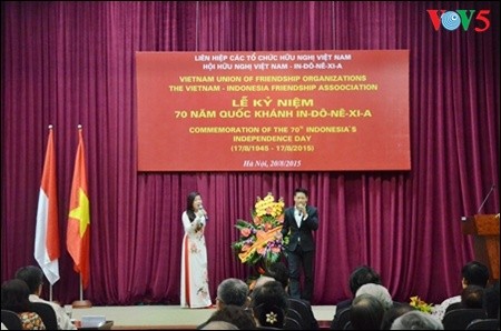 Asosiasi Persahabatan Vietnam-Indonesia memperingati  ultah ke-70 Hari Kemerdekaan Republik Indonesia - ảnh 5