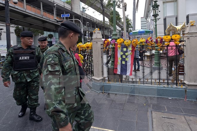 Thailand menangkap 2 orang yang memberikan informasi salah tentang serangan bom di Bangkok - ảnh 1