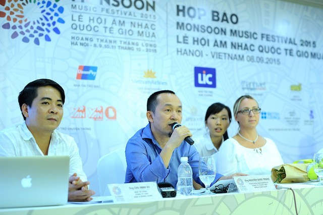Festival Musik Internasional Angin Musim 2015 akan berlangsung  di kota Hanoi - ảnh 1