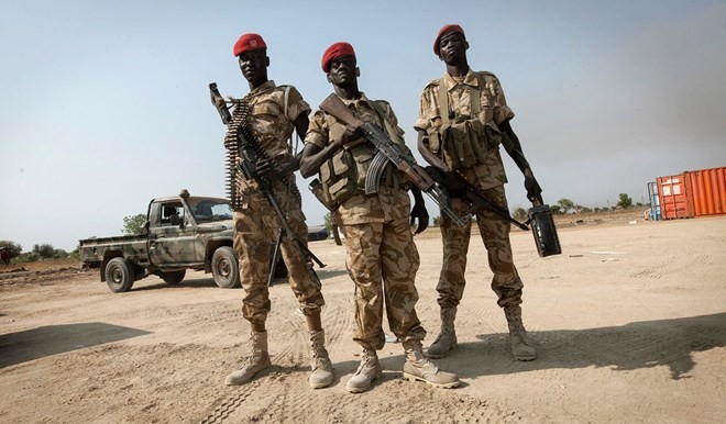 PBB mempertimbangkan pengenaan sanksi terhadap para perwira tinggi Sudan Selatan - ảnh 1