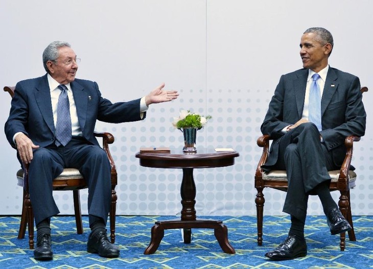 Kuba dan AS berbahas tentang pelonggaran embargo - ảnh 1