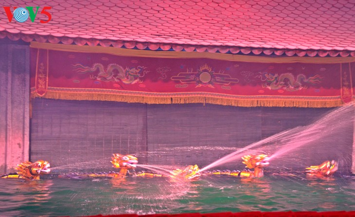 Seni  wayang golek air di Vietnam - ảnh 5