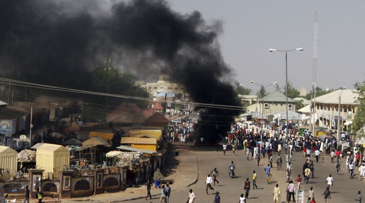 Serangan bom bunuh diri di Nigeria menewaskan 21 orang - ảnh 1