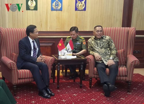 Vietnam dan Indonesia memperkuat kerjasama pertahanan - ảnh 1
