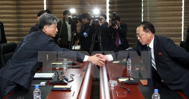 Republik Korea menyerukan kepada RDR Korea supaya mengadakan kembali perundingan antar-Korea - ảnh 1