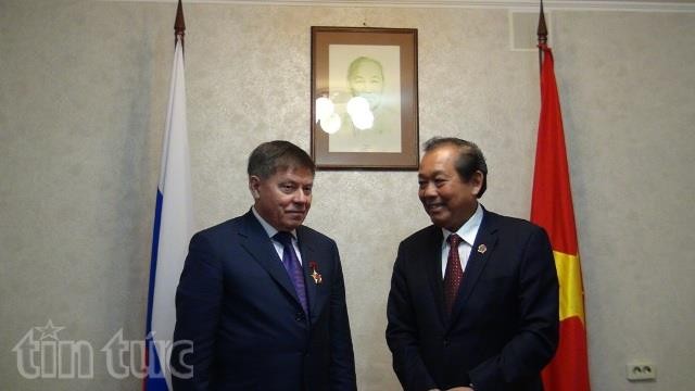 Memperkuat kerjasana antara Mahkamah dua negara Federasi Rusia  dan Vietnam - ảnh 1